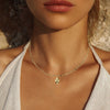 Kaden Gold Paperclip Necklace
